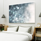 Dreamy Bokeh Midnight by THE Studio on GIANT ART - white abstract