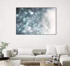 Dreamy Bokeh Midnight by THE Studio on GIANT ART - white abstract