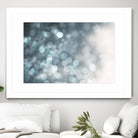 Dreamy Bokeh Midnight by THE Studio on GIANT ART - white abstract