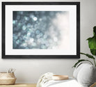 Dreamy Bokeh Midnight by THE Studio on GIANT ART - white abstract
