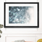 Dreamy Bokeh Midnight by THE Studio on GIANT ART - white abstract