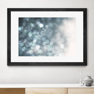 Dreamy Bokeh Midnight by THE Studio on GIANT ART - white abstract