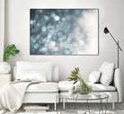 Dreamy Bokeh Midnight by THE Studio on GIANT ART - white abstract