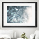 Dreamy Bokeh Midnight by THE Studio on GIANT ART - white abstract