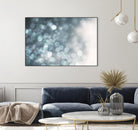 Dreamy Bokeh Midnight by THE Studio on GIANT ART - white abstract