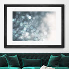 Dreamy Bokeh Midnight by THE Studio on GIANT ART - white abstract