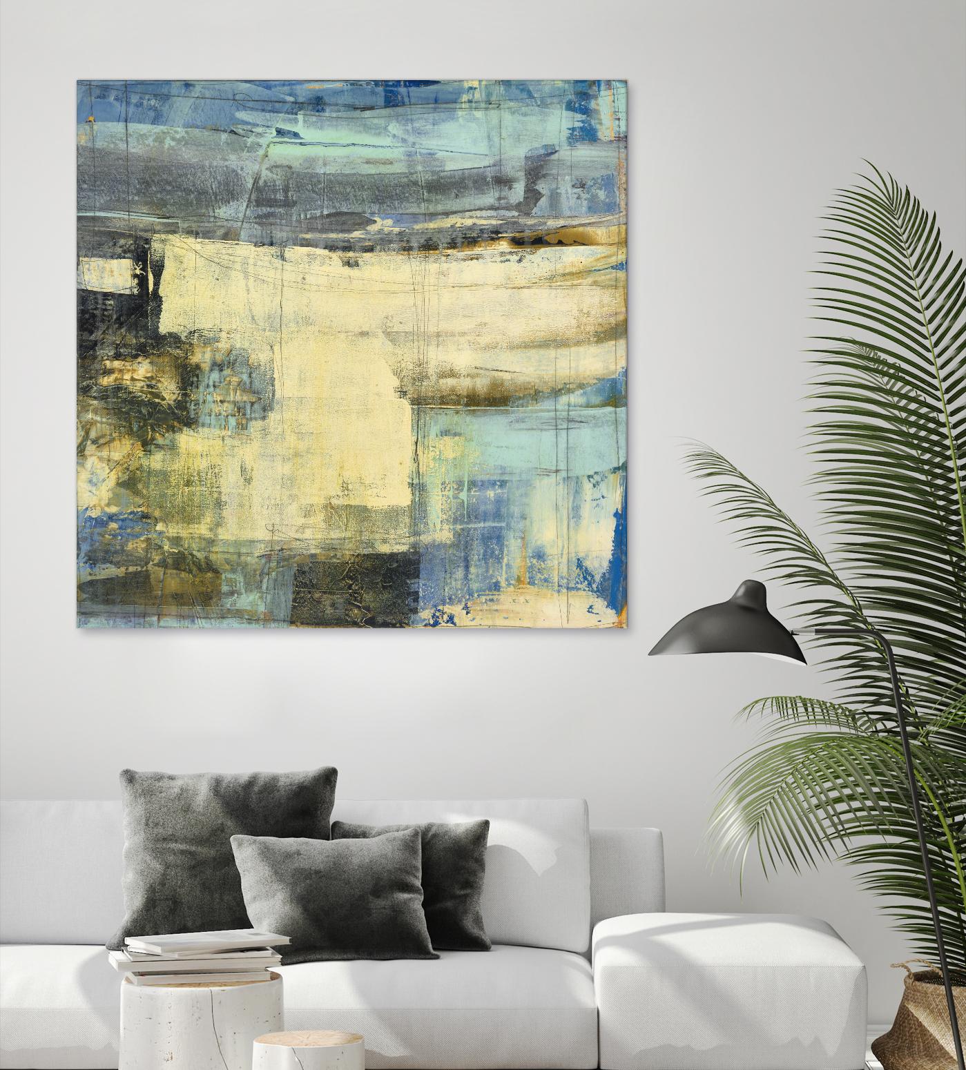 Primary Jetty 2 by Maeve Harris on GIANT ART - beige abstract