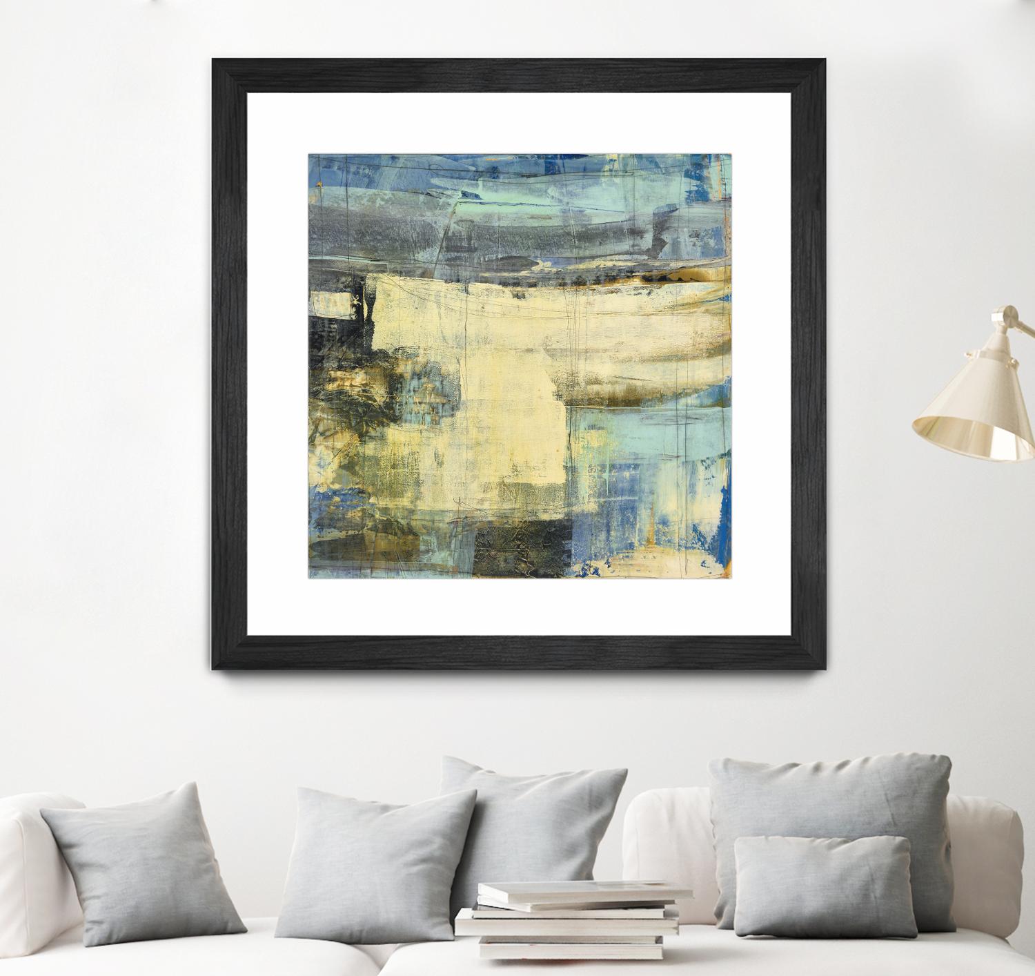 Primary Jetty 2 by Maeve Harris on GIANT ART - beige abstract