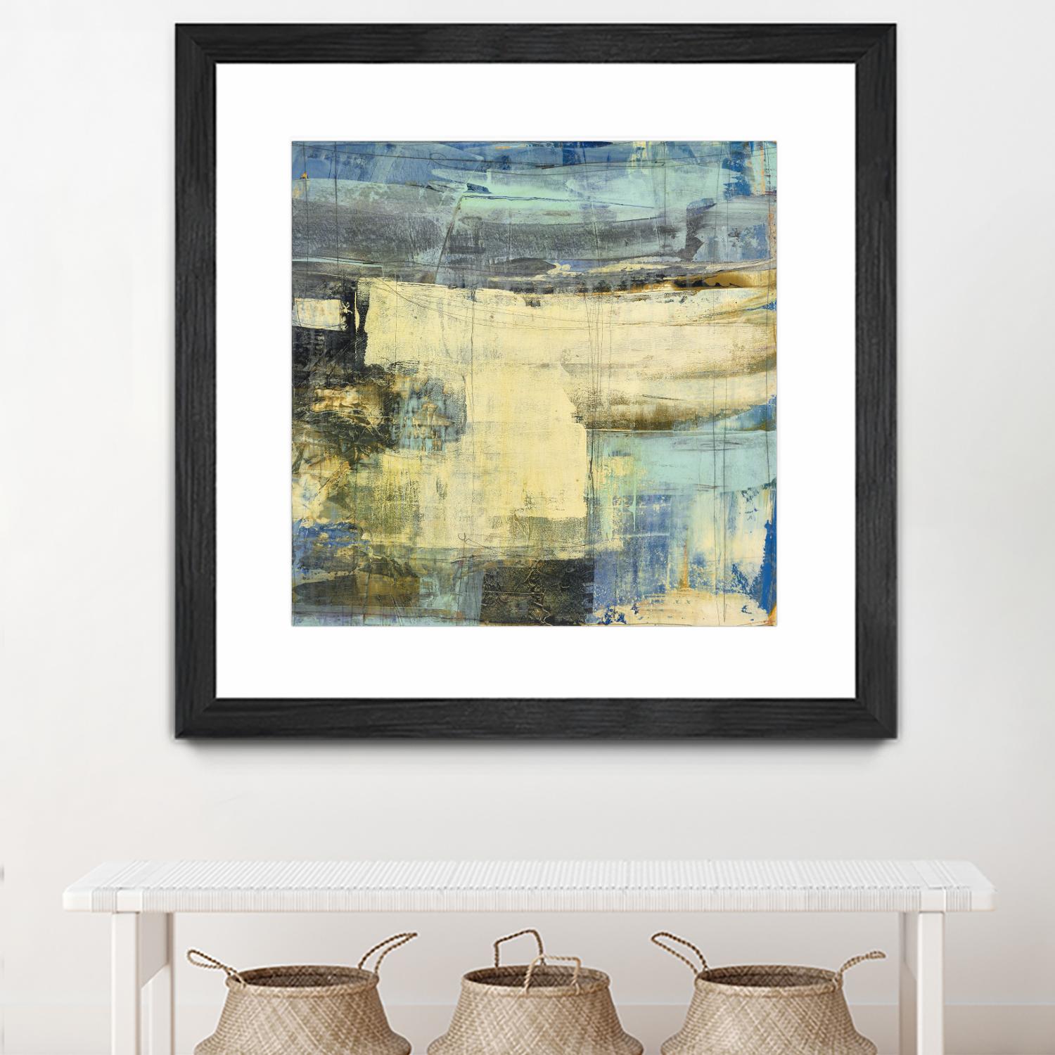 Primary Jetty 2 by Maeve Harris on GIANT ART - beige abstract