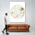 Radial Bliss 2 by KG Studio on GIANT ART - beige abstracts circle
