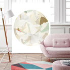 Radial Bliss 2 by KG Studio on GIANT ART - beige abstracts circle