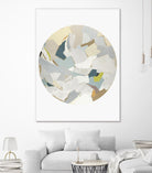 Radial Bliss 4 by KG Studio on GIANT ART - beige abstracts circle