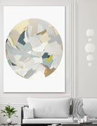 Radial Bliss 4 by KG Studio on GIANT ART - beige abstracts circle