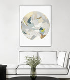 Radial Bliss 4 by KG Studio on GIANT ART - beige abstracts circle