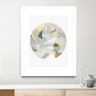 Radial Bliss 4 by KG Studio on GIANT ART - beige abstracts circle
