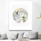 Radial Bliss 4 by KG Studio on GIANT ART - beige abstracts circle