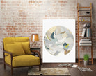 Radial Bliss 4 by KG Studio on GIANT ART - beige abstracts circle