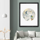 Radial Bliss 4 by KG Studio on GIANT ART - beige abstracts circle
