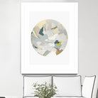 Radial Bliss 4 by KG Studio on GIANT ART - beige abstracts circle