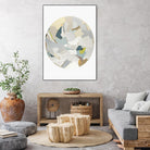 Radial Bliss 4 by KG Studio on GIANT ART - beige abstracts circle