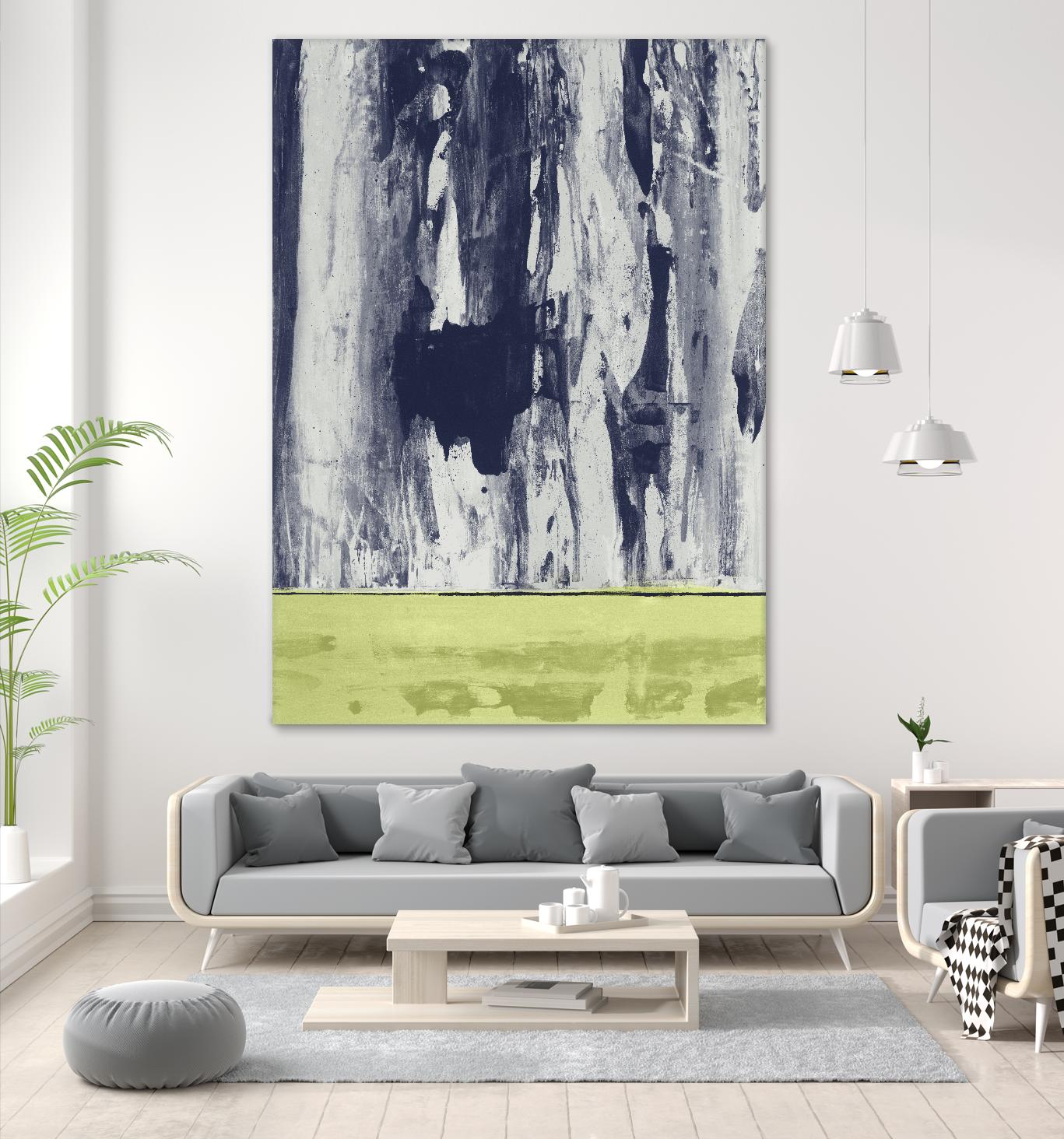 New Squeegeescape 12 by GI ArtLab on GIANT ART - grey abstract