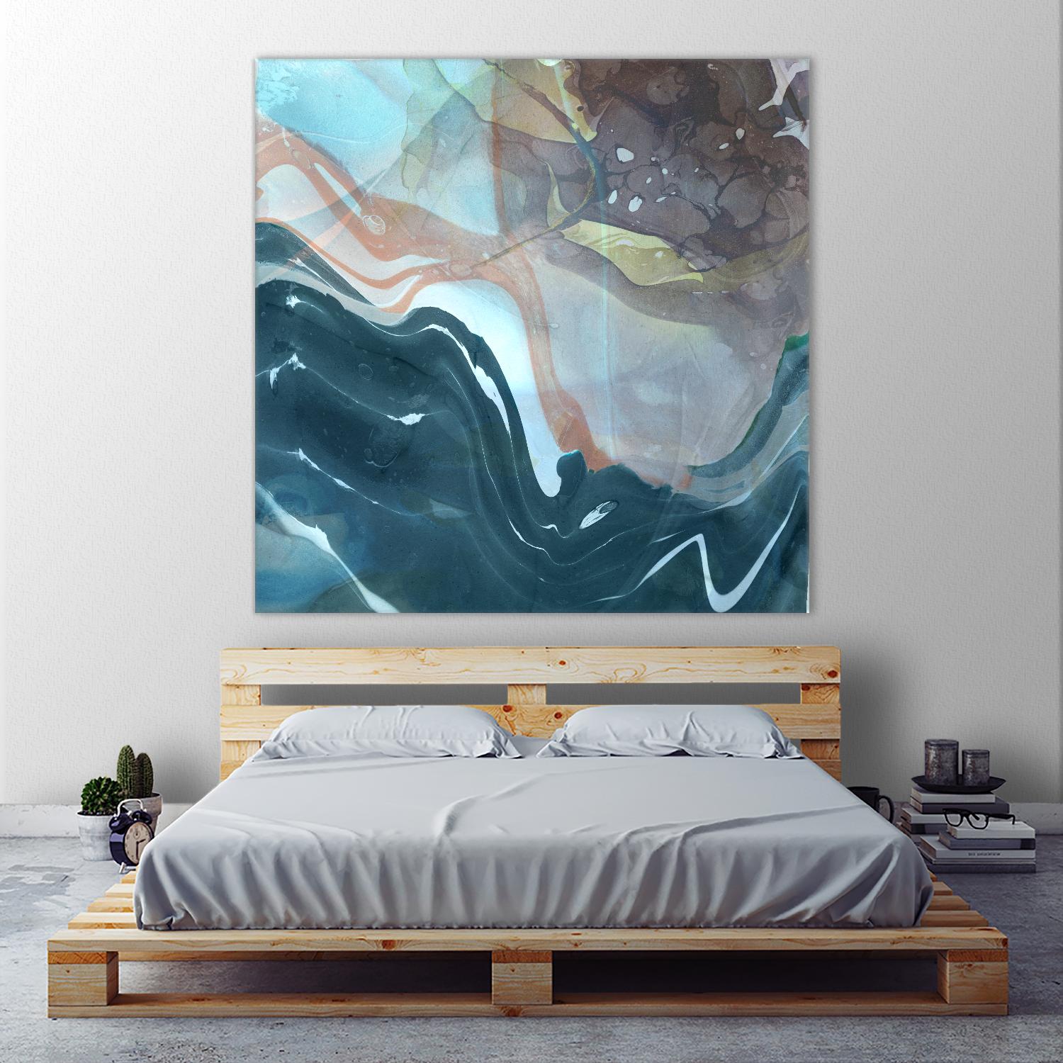 Coastal by THE Studio on GIANT ART - brown abstract