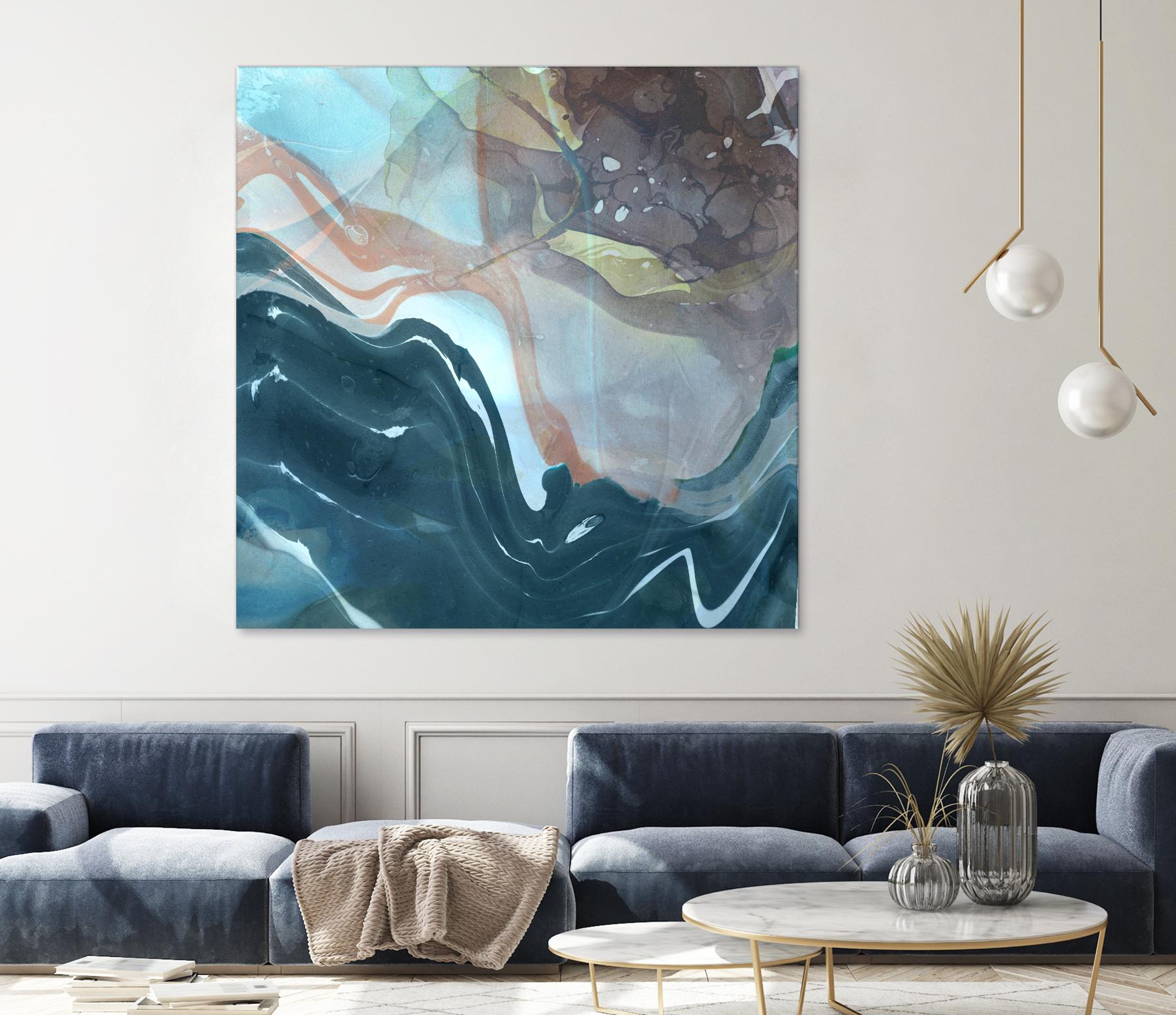 Coastal by THE Studio on GIANT ART - brown abstract