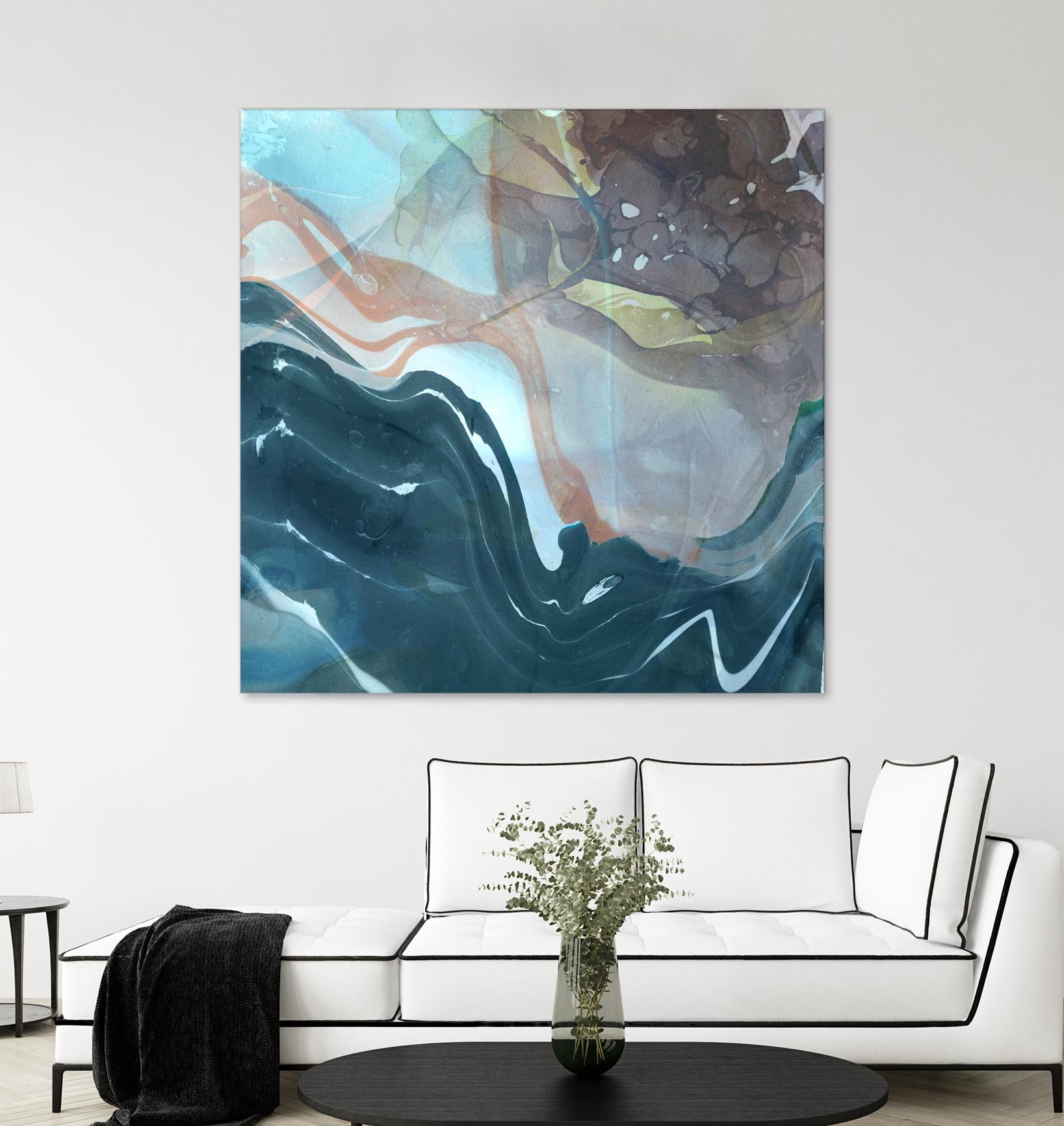 Coastal by THE Studio on GIANT ART - brown abstract
