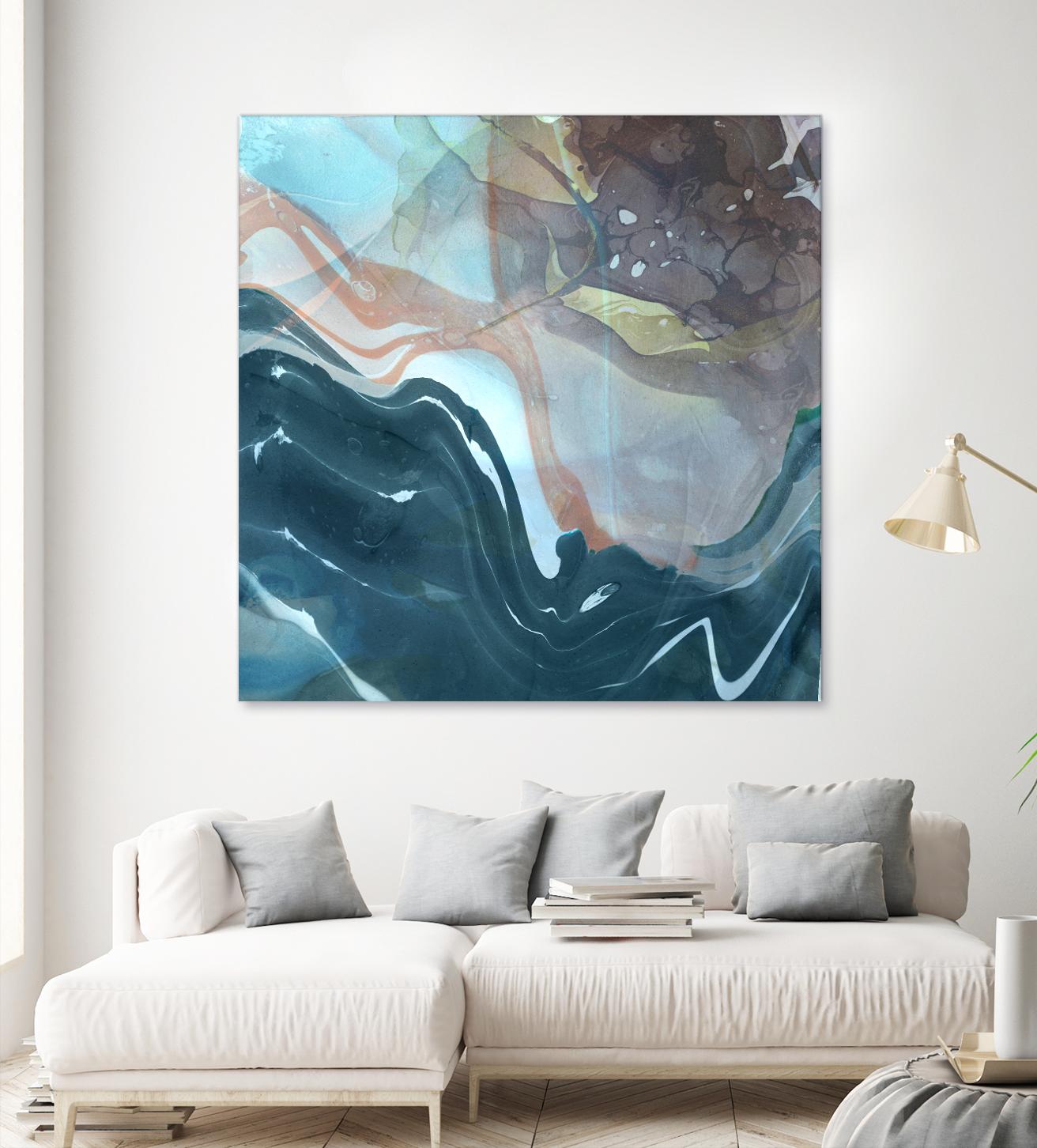 Coastal by THE Studio on GIANT ART - brown abstract