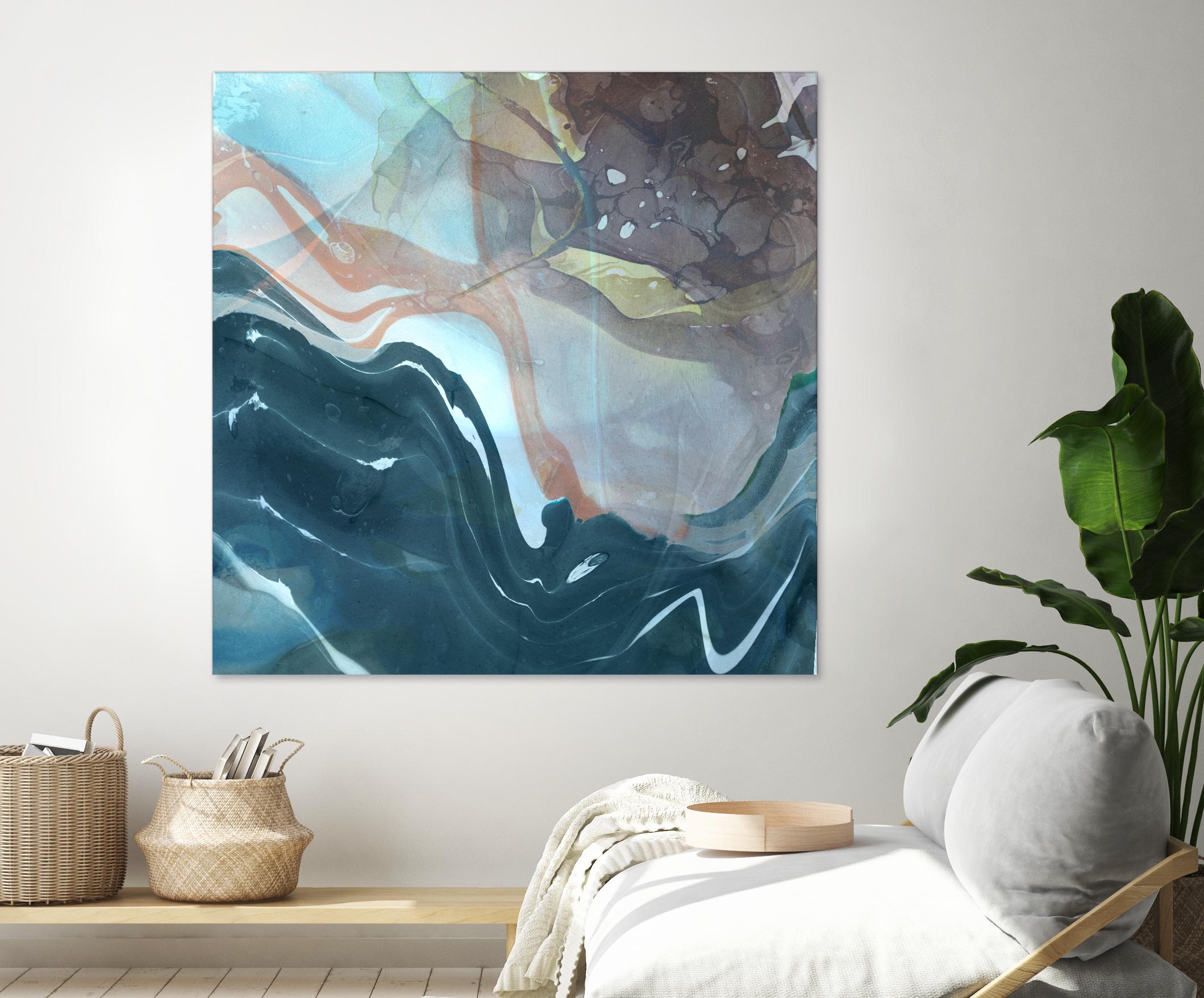 Coastal by THE Studio on GIANT ART - brown abstract