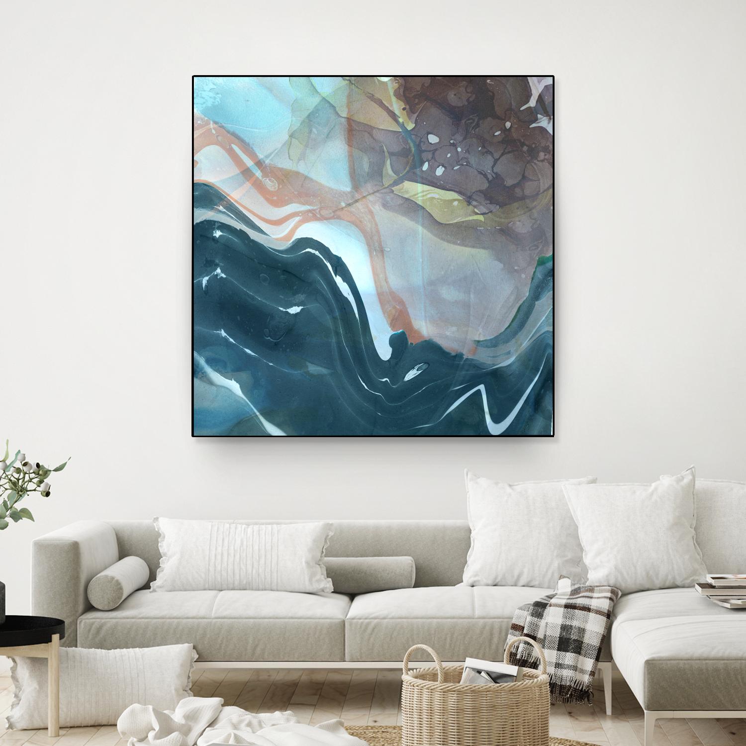 Coastal by THE Studio on GIANT ART - brown abstract