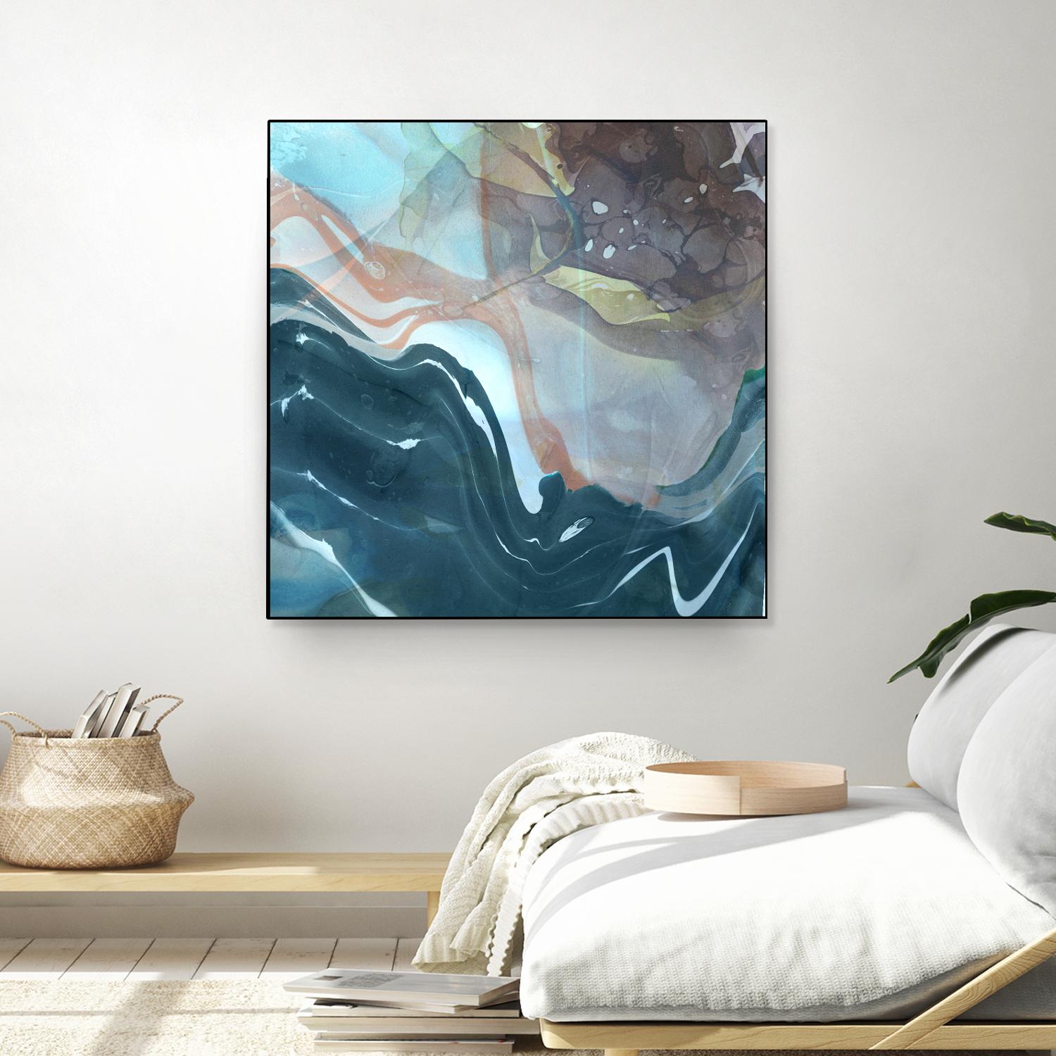 Coastal by THE Studio on GIANT ART - brown abstract