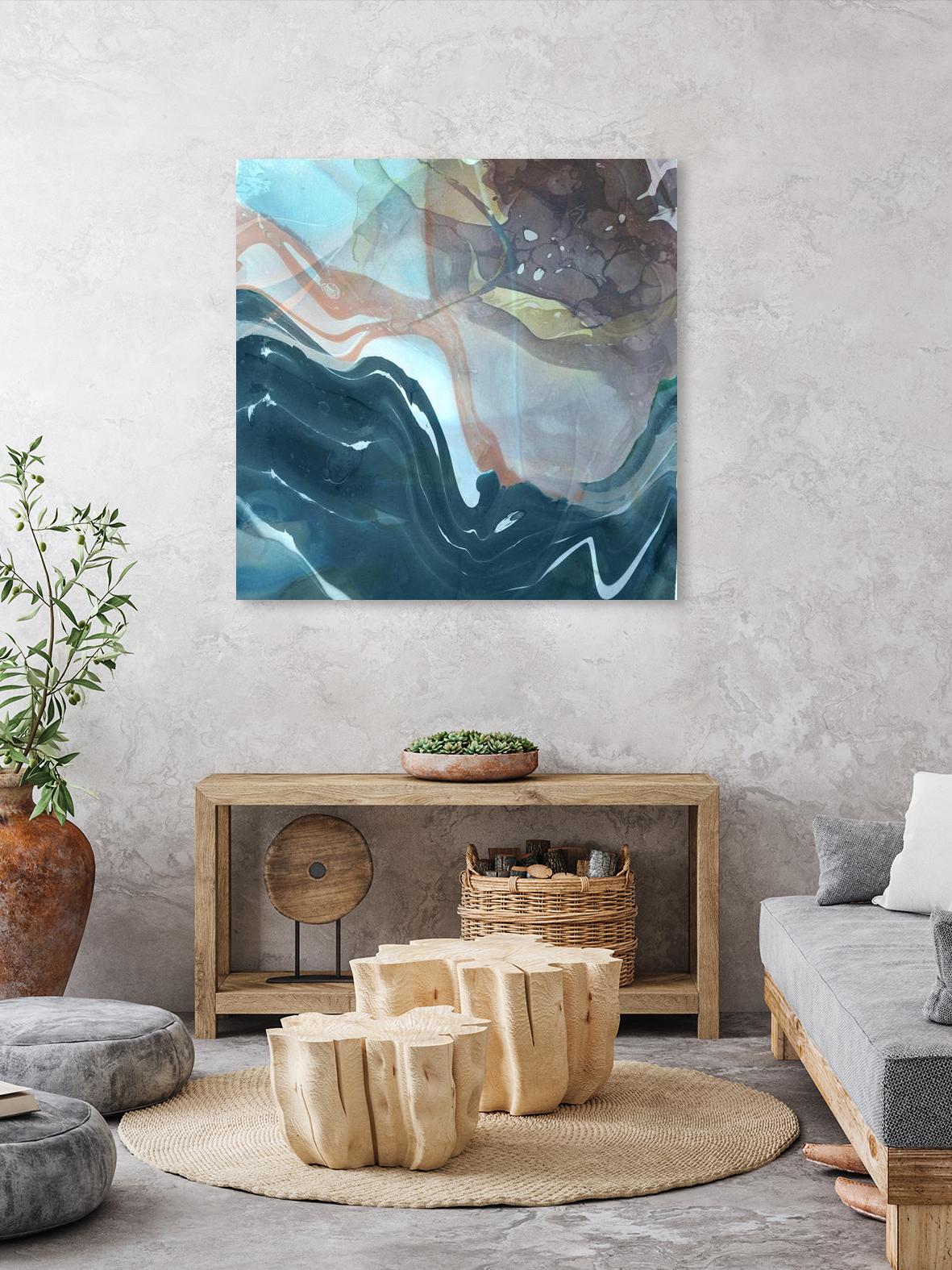 Coastal by THE Studio on GIANT ART - brown abstract