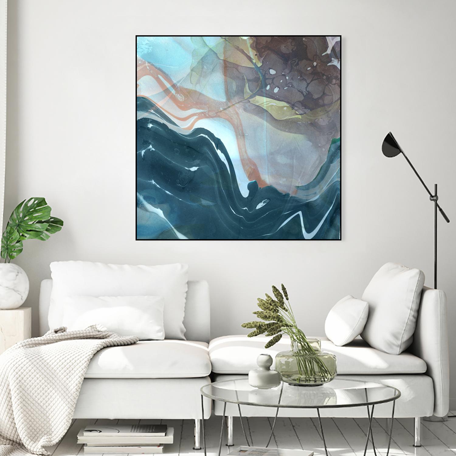 Coastal by THE Studio on GIANT ART - brown abstract