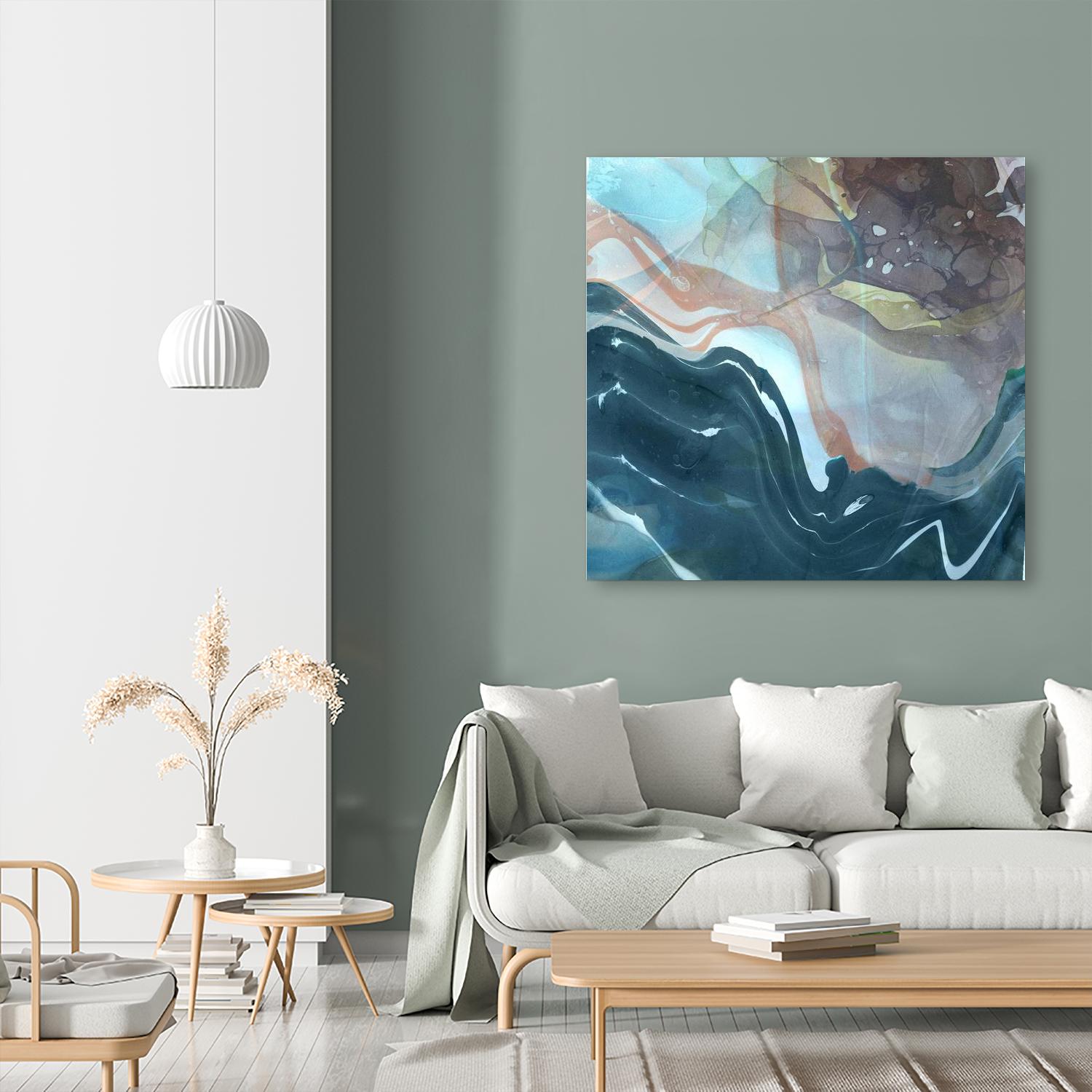 Coastal by THE Studio on GIANT ART - brown abstract