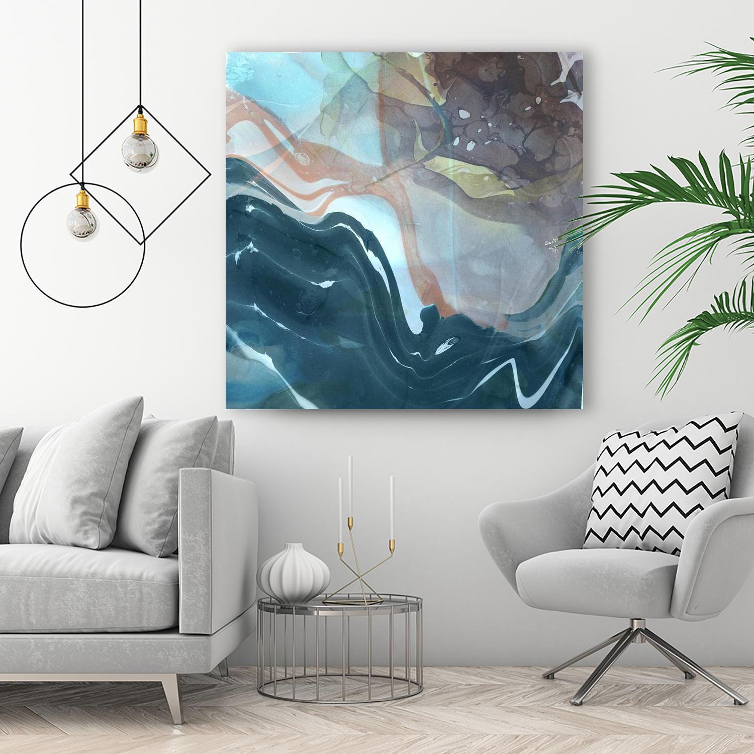 Coastal by THE Studio on GIANT ART - brown abstract