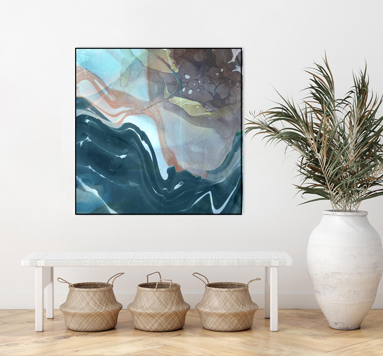 Coastal by THE Studio on GIANT ART - brown abstract