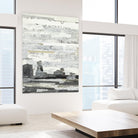 Linear Progression 3 by Kyle Goderwis on GIANT ART - grey abstract