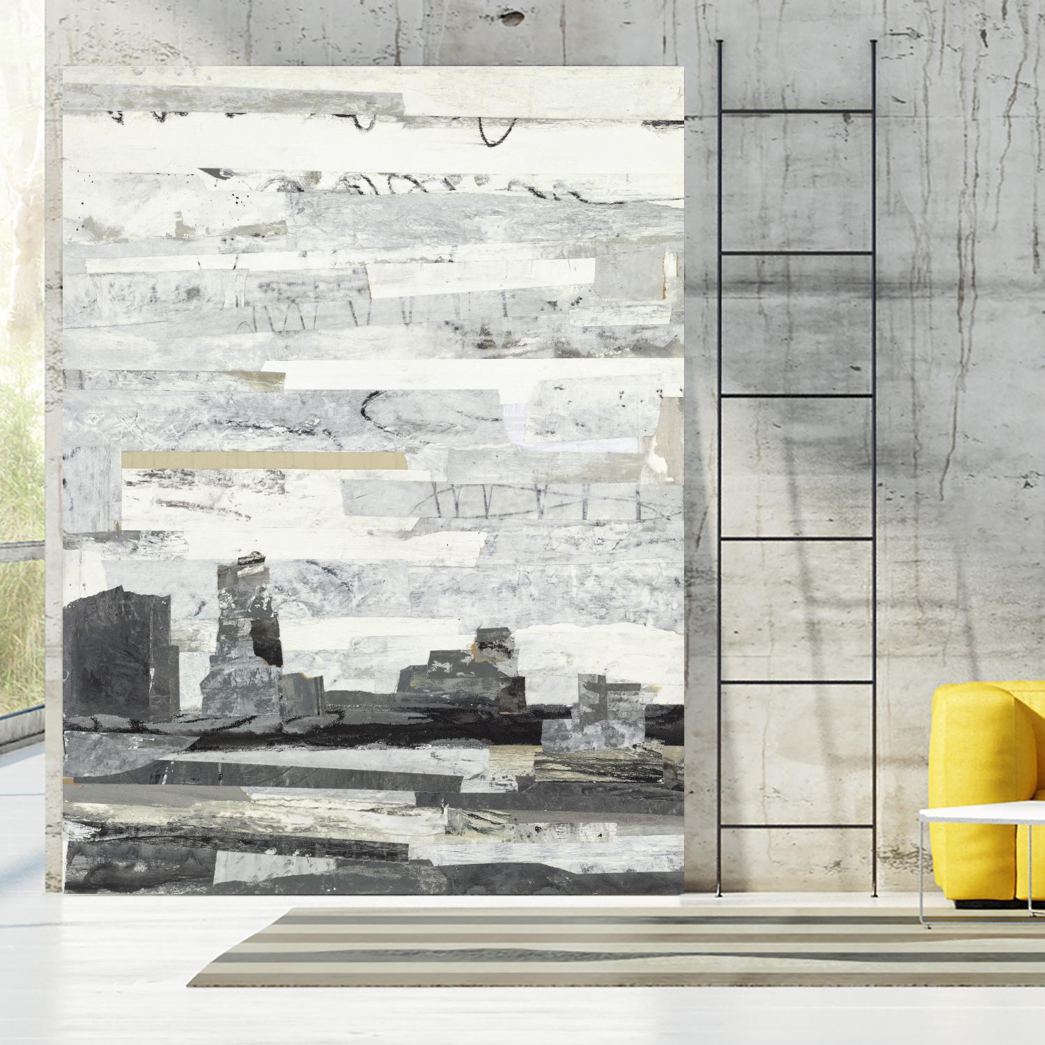 Linear Progression 3 by Kyle Goderwis on GIANT ART - grey abstract