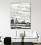 Linear Progression 3 by Kyle Goderwis on GIANT ART - grey abstract