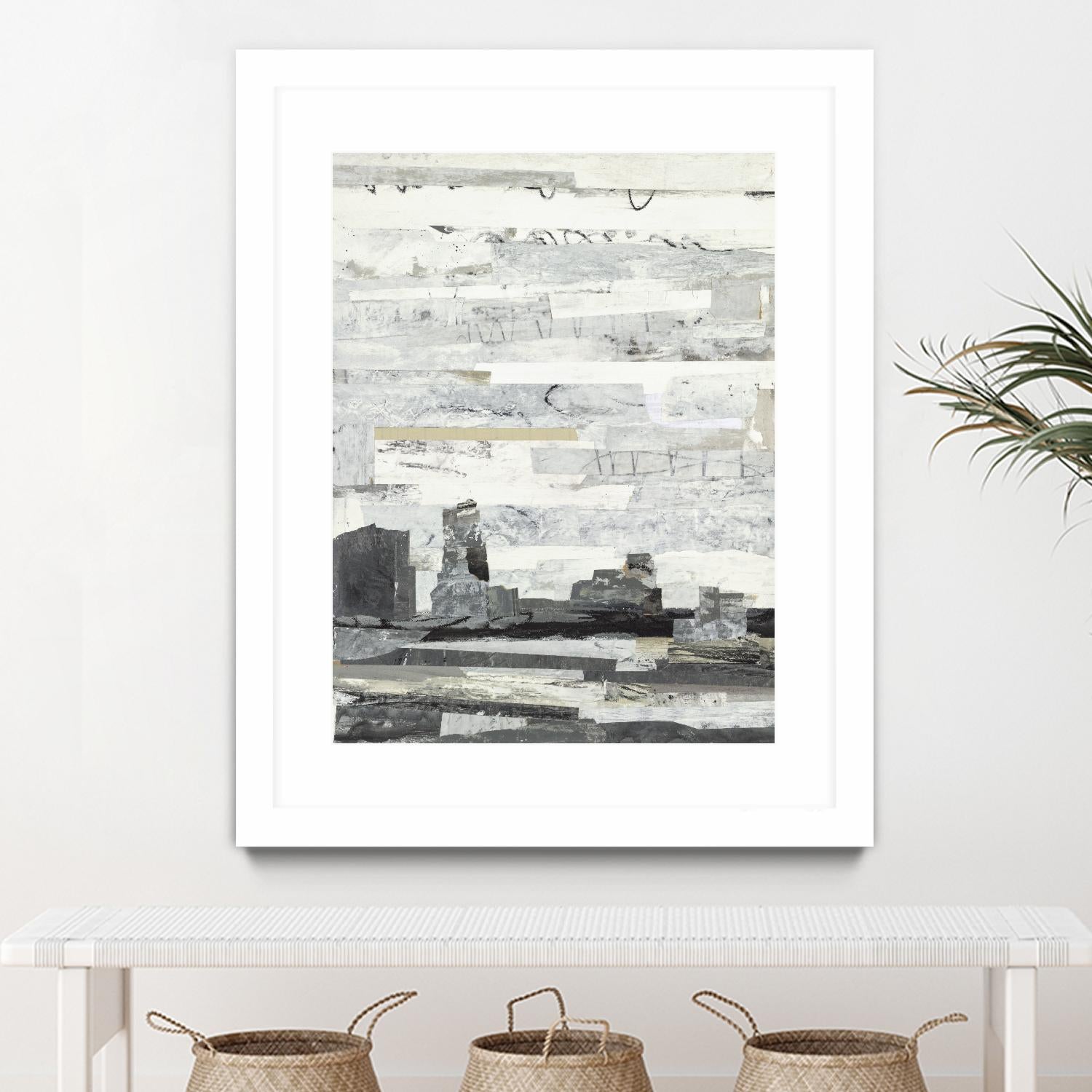 Linear Progression 3 by Kyle Goderwis on GIANT ART - grey abstract