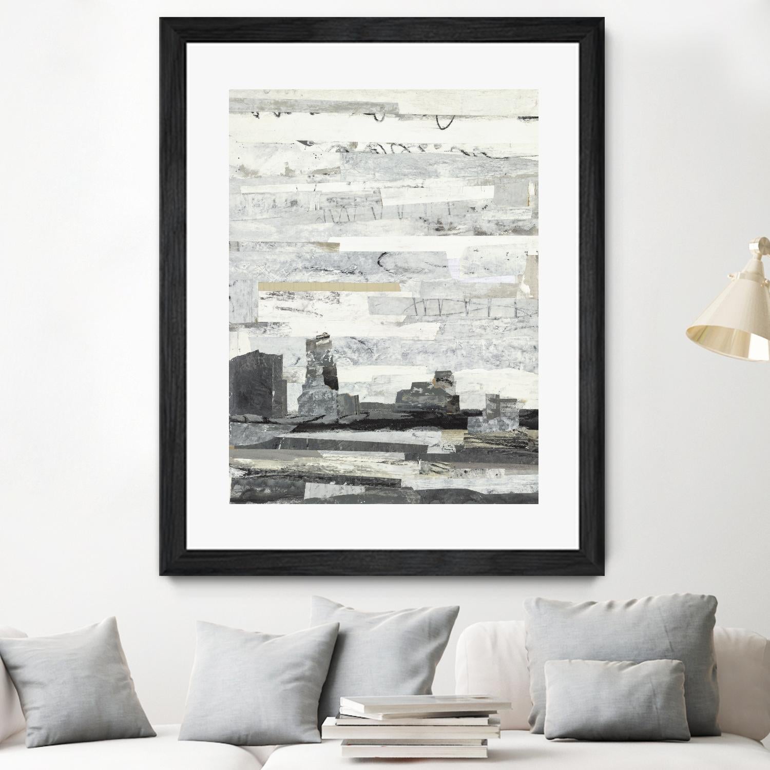 Linear Progression 3 by Kyle Goderwis on GIANT ART - grey abstract