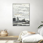 Linear Progression 3 by Kyle Goderwis on GIANT ART - grey abstract