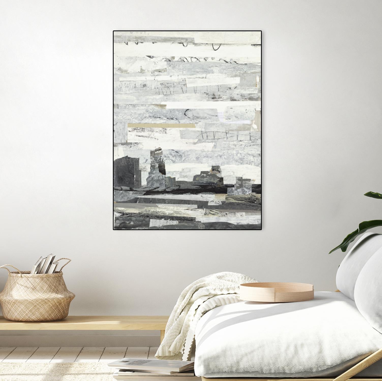 Linear Progression 3 by Kyle Goderwis on GIANT ART - grey abstract