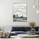 Linear Progression 3 by Kyle Goderwis on GIANT ART - grey abstract