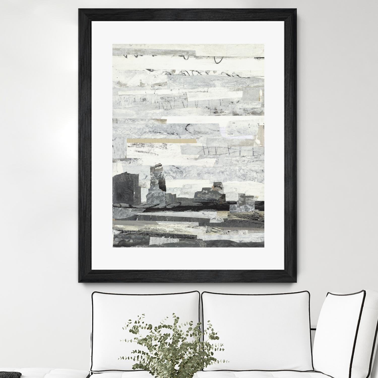 Linear Progression 3 by Kyle Goderwis on GIANT ART - grey abstract