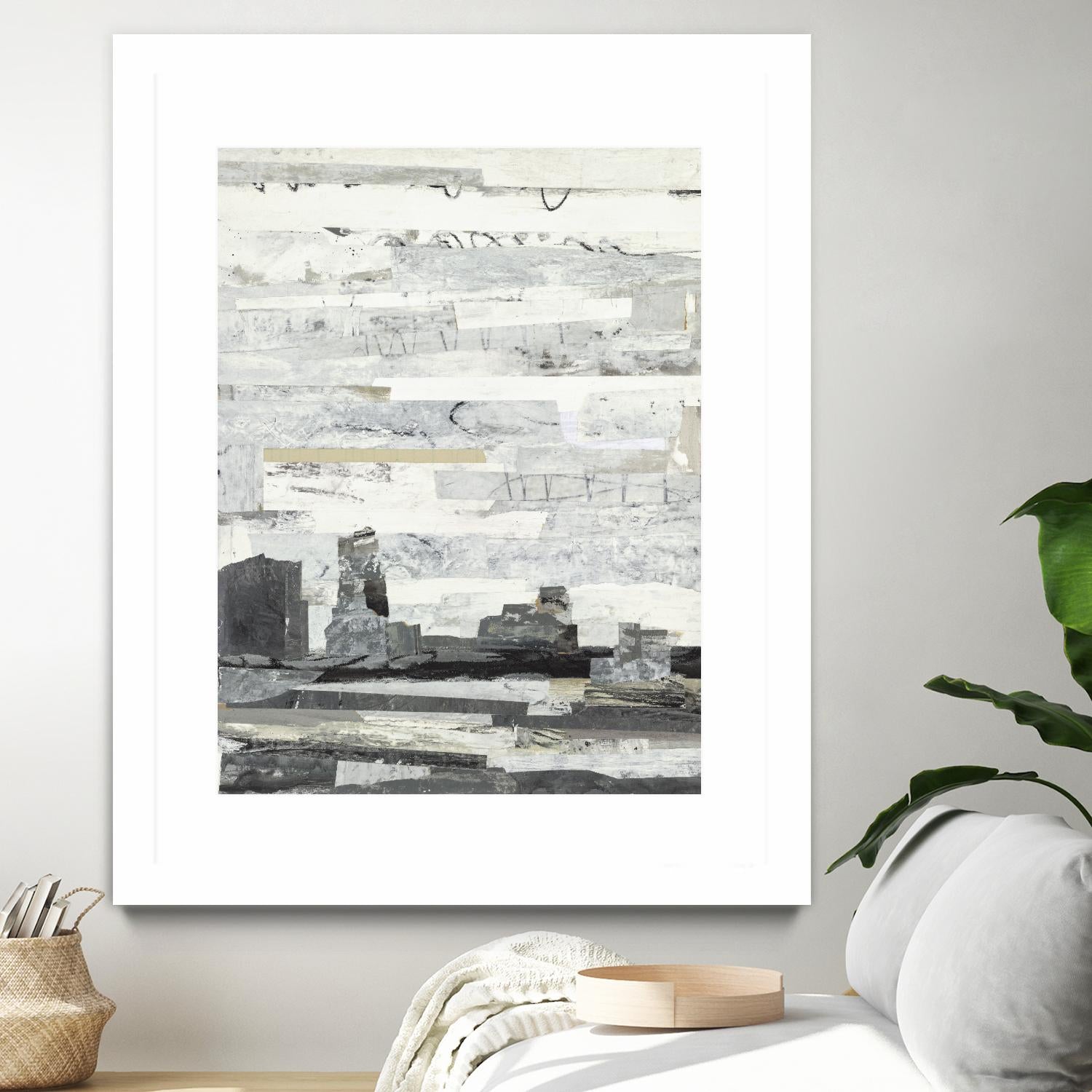 Linear Progression 3 by Kyle Goderwis on GIANT ART - grey abstract