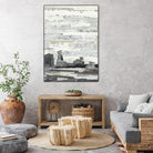 Linear Progression 3 by Kyle Goderwis on GIANT ART - grey abstract