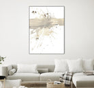 Untitled by PN Studio on GIANT ART - beige abstracts splatter