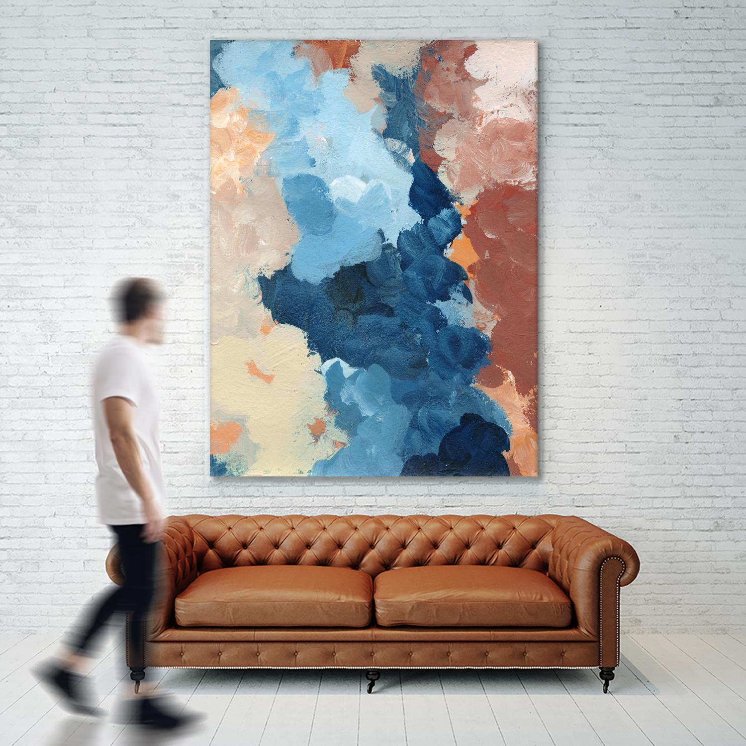 Untitled by KG Studio on GIANT ART - beige abstracts painterly